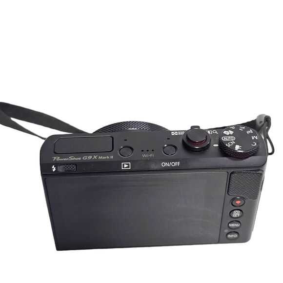 Canon PowerShot G9 X Mark II 20.1MP Digital Camera Black Case Card Charger - Picture 9 of 13